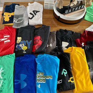 18 UnderArmour Boys Shirts